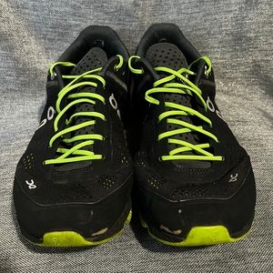 Black/Lime Green On Clouds